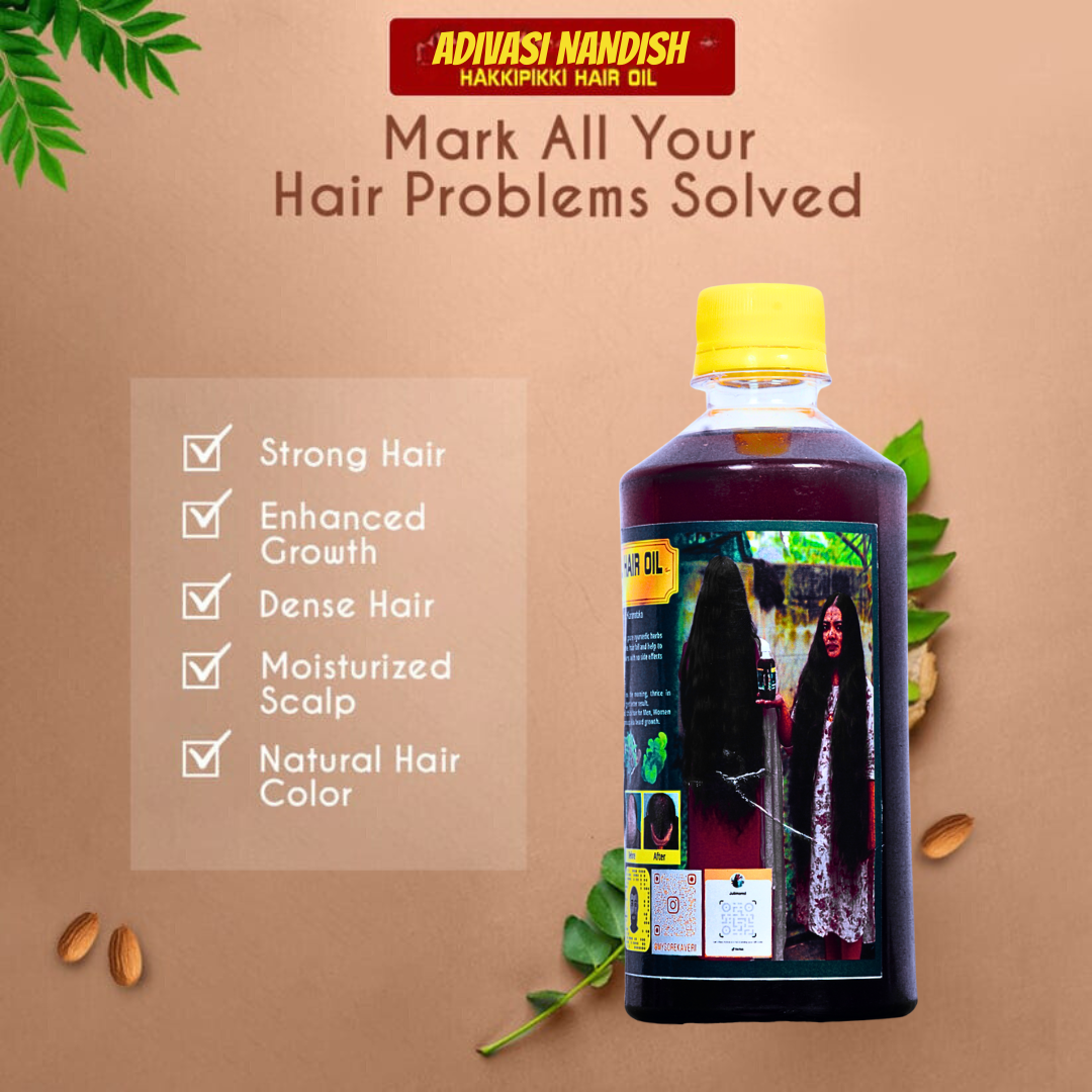 Nandish Herbal Hair Oil All Variants