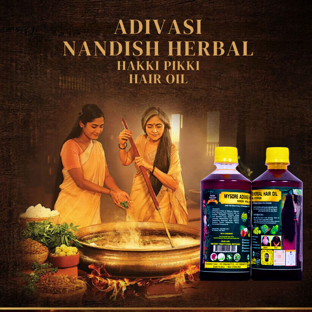 Nandish Herbal Hair Oil All Variants